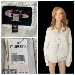 New! Palomares sports ivory jacket size‎ 2X